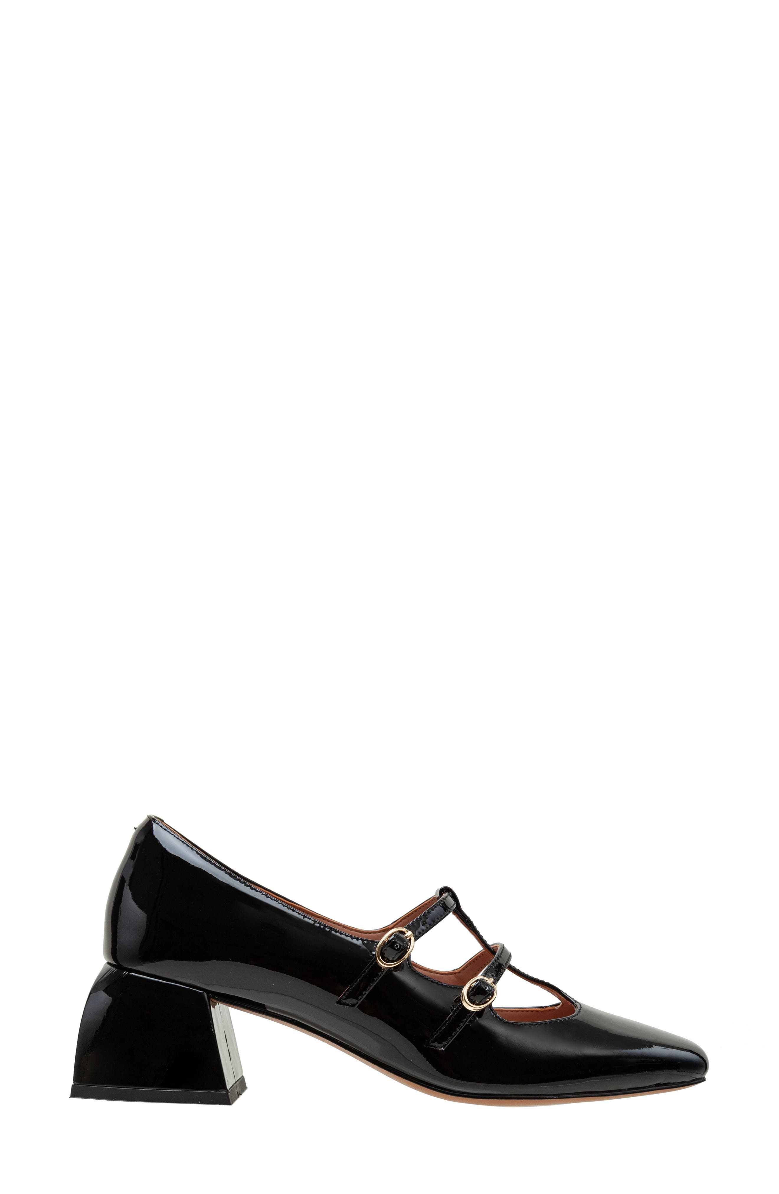 Linea Paolo Maurice Mary Jane Pump, Alternate, color, Black