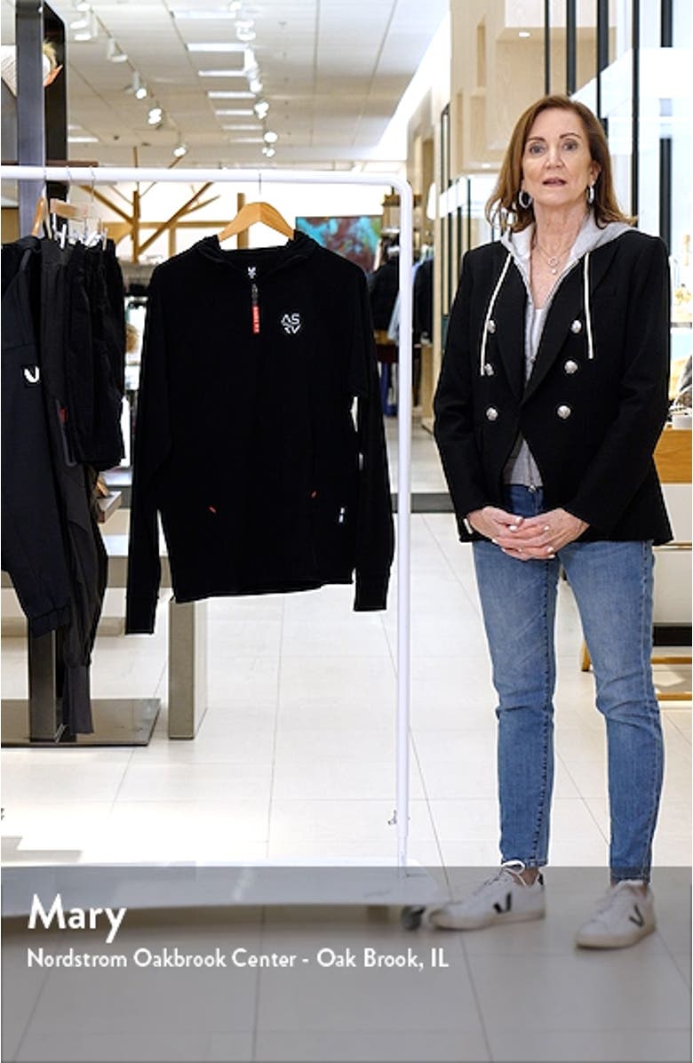 Thermal Training Quarter Zip Pullover Hoodie, sales video thumbnail