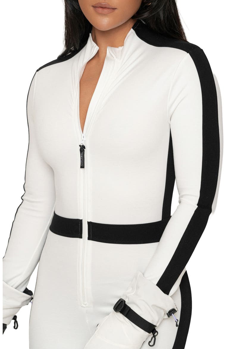 Off Limits Long Sleeve Jumpsuit, Alternate, color, IVORY