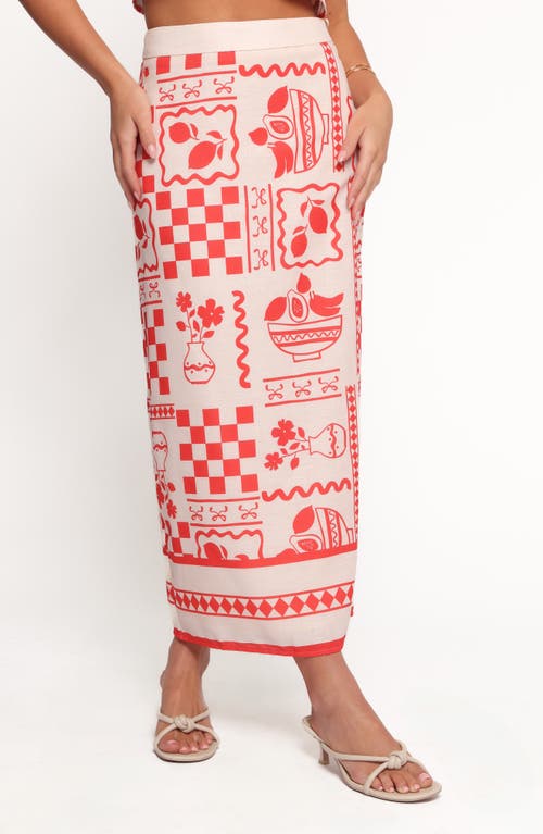 Petal And Pup Petal & Pup Albanie Crop Tank & Skirt Set In Multi