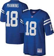 Mitchell & Ness Men's Mitchell & Ness Peyton Manning Royal Indianapolis Colts Legacy Replica Jersey