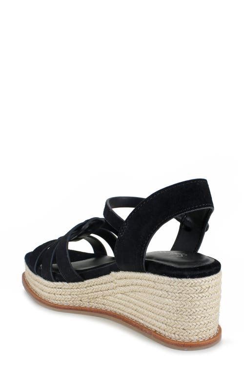 Splendid Dallas Wedge Sandal In Black