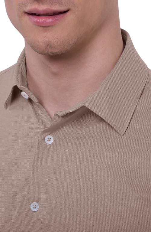 Bugatchi James Ooohcotton® Button-up Shirt In Brown