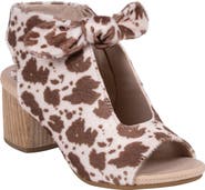 GC SHOES Kimora Bow Block Heel Bootie