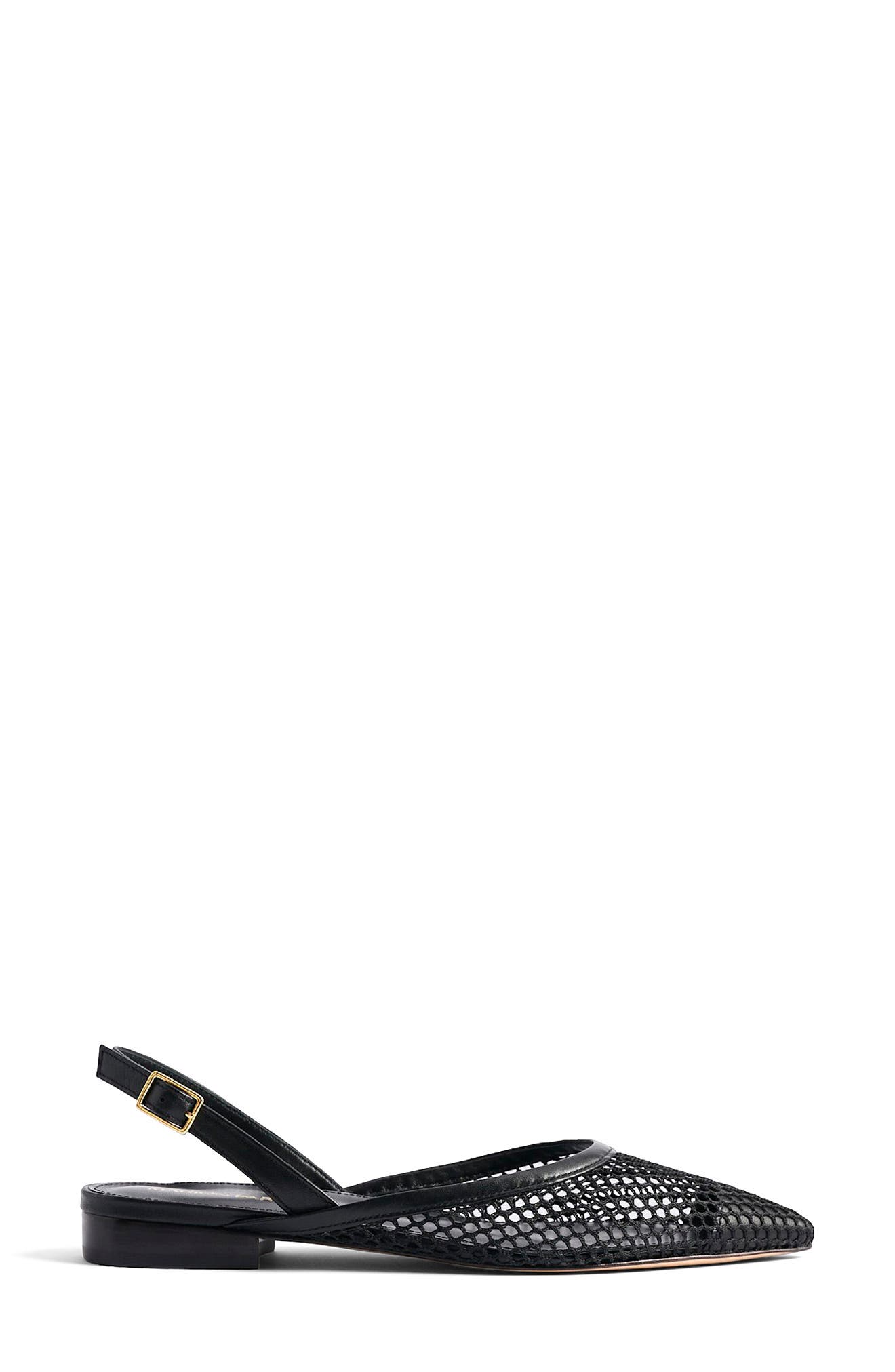 MARION PARKE Patty Slingback Flat, Alternate, color, 