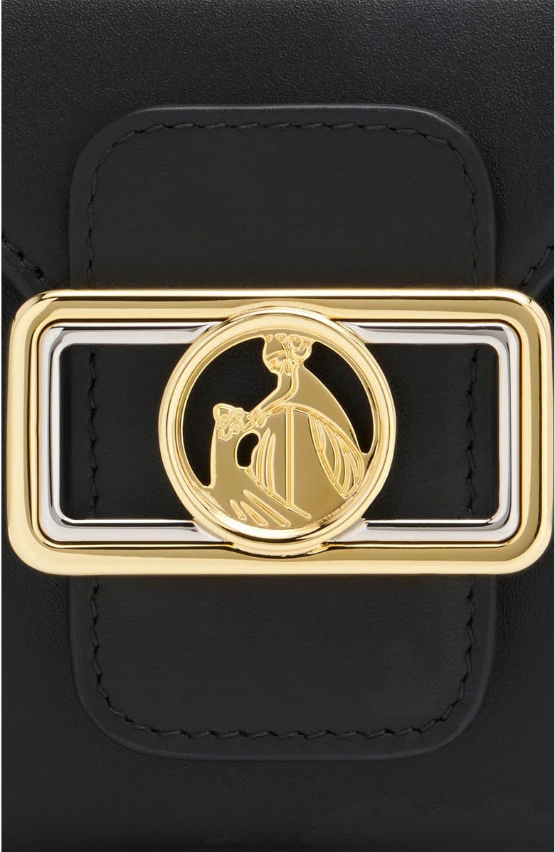 Lanvin Nano Pencil Cat Leather And Rhinestone Bag, Alternate, color,