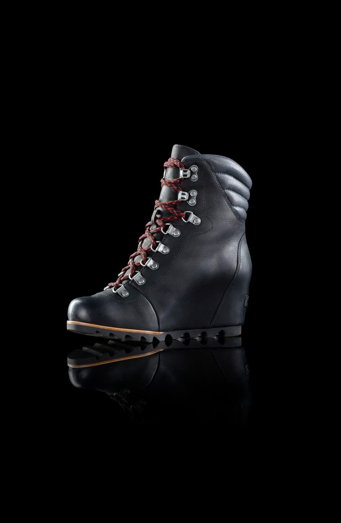 SOREL 'Conquest' Waterproof Wedge Boot, Alternate, color, 