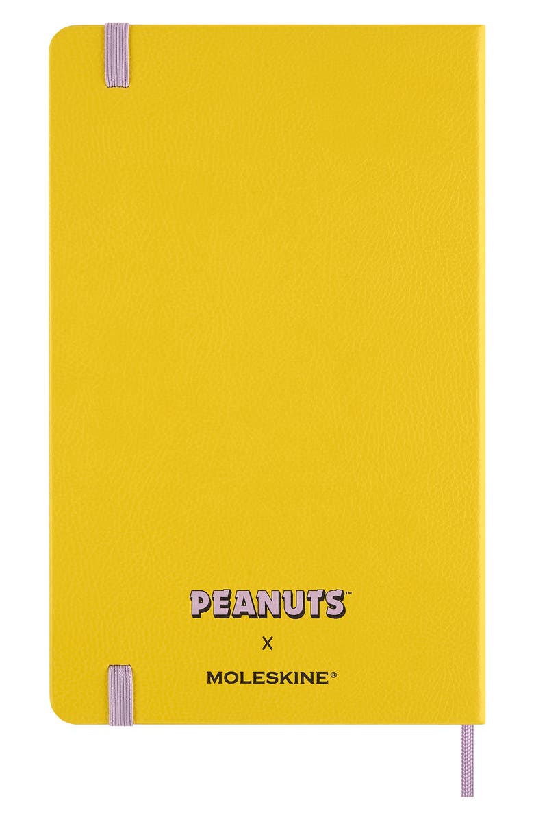Moleskine Peanuts Peppermint Patty Large Ruled Notebook, Alternate, color, Yellow