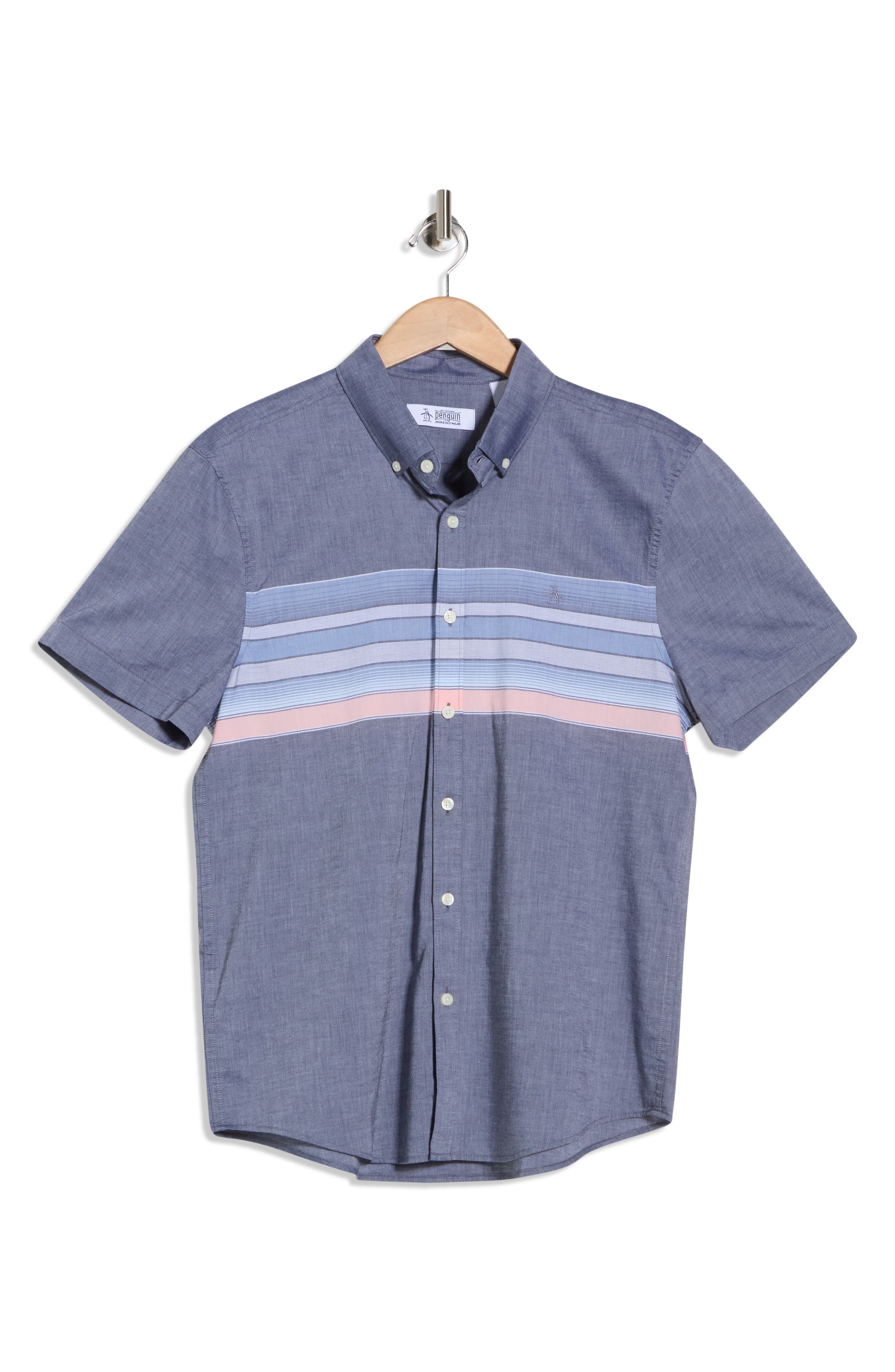 Original Penguin Short Sleeve Button-Down Shirt