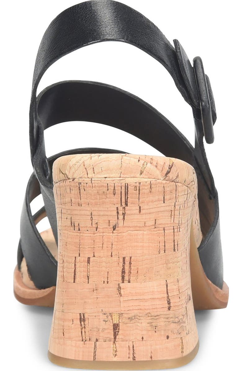 Kork-Ease<sup>®</sup> Cate Slingback Sandal, Alternate, color, Black Leather