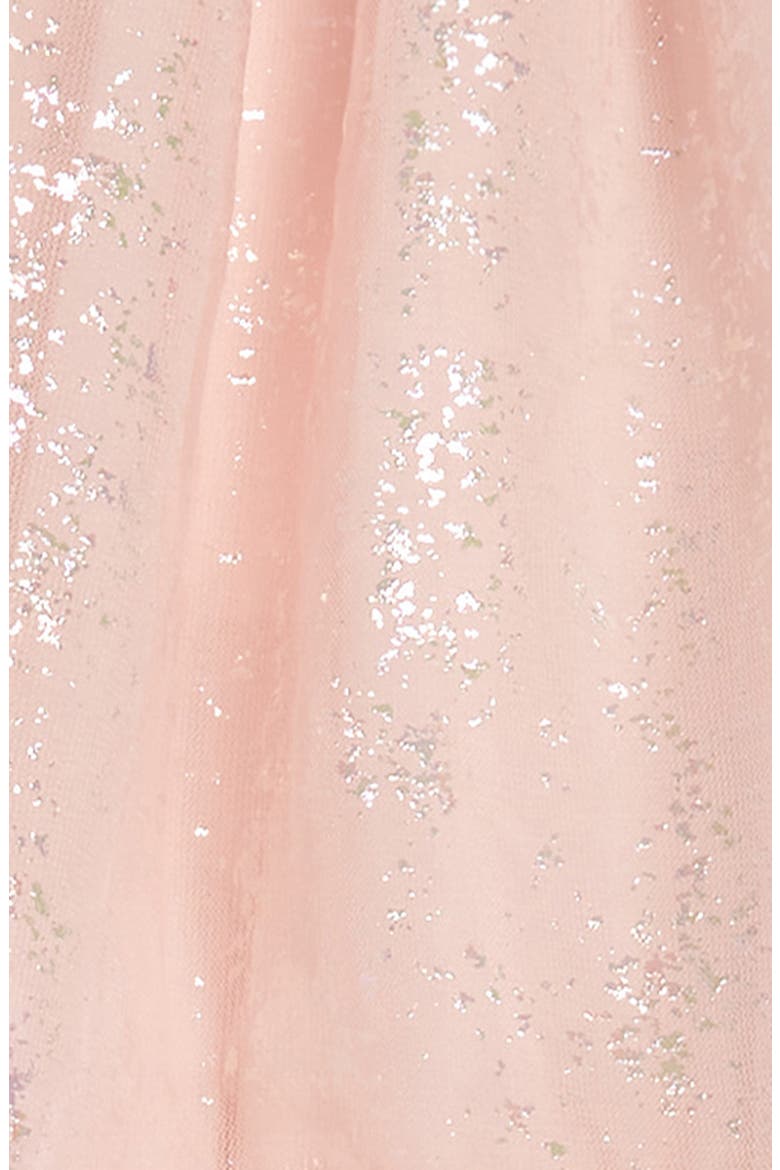 Tiered Sparkle Dress, Alternate, color, PINK LOTUS