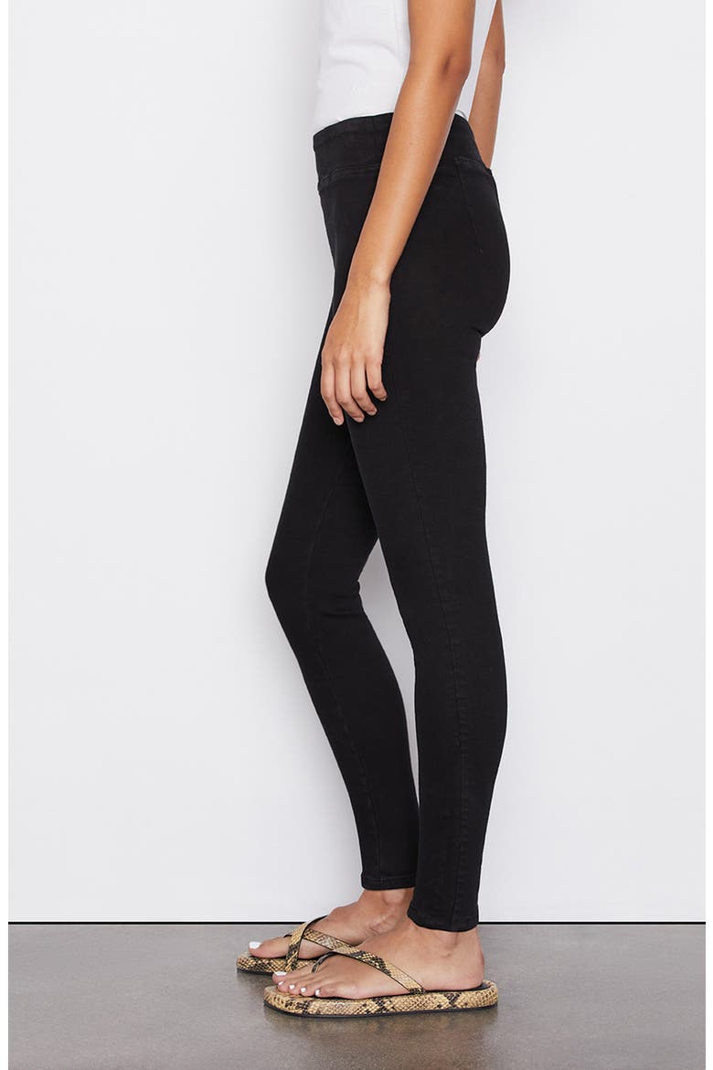The Jetset Crop Skinny Jeans, Alternate, color, SHEEN NOIR