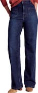Boden Patch Pocket Relaxed Straight Leg Jeans