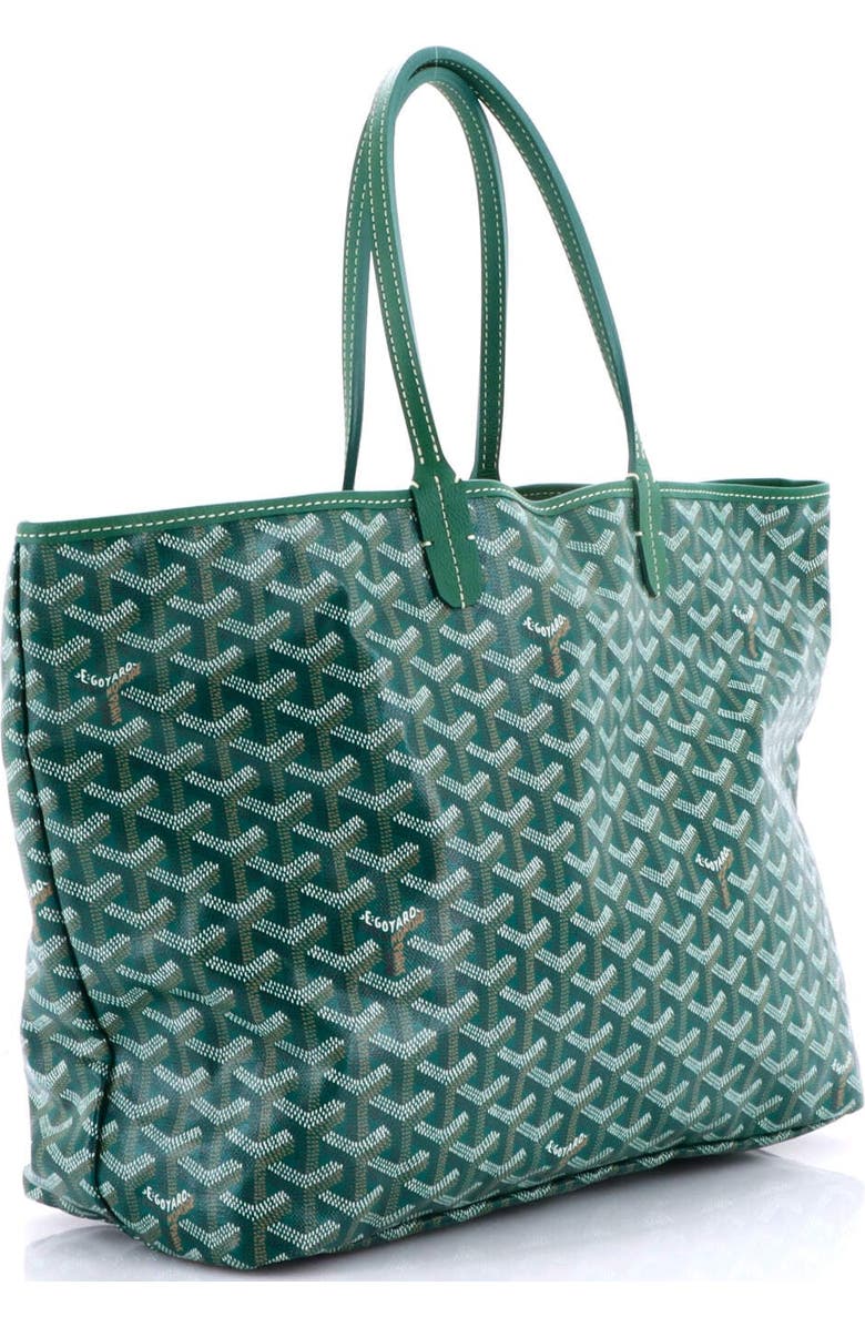 Pre-Owned Goyard Saint Louis Tote Coated Canvas PM, Alternate, color, Green