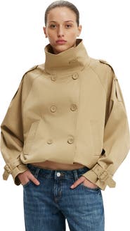 Cotton On Women's Porter Cropped Trench