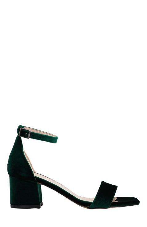Iva Low Block Heel Sandals