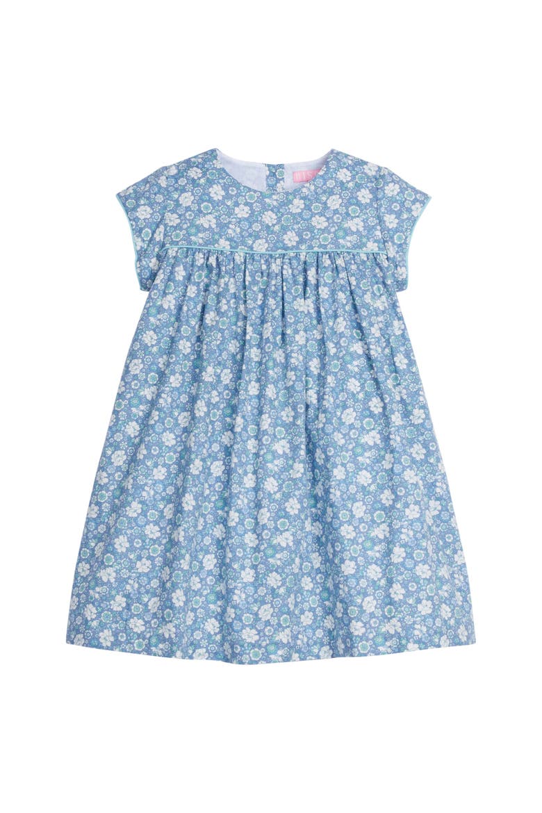Kids' Cutout Dress, Main, color, Bedford Gardens Blue