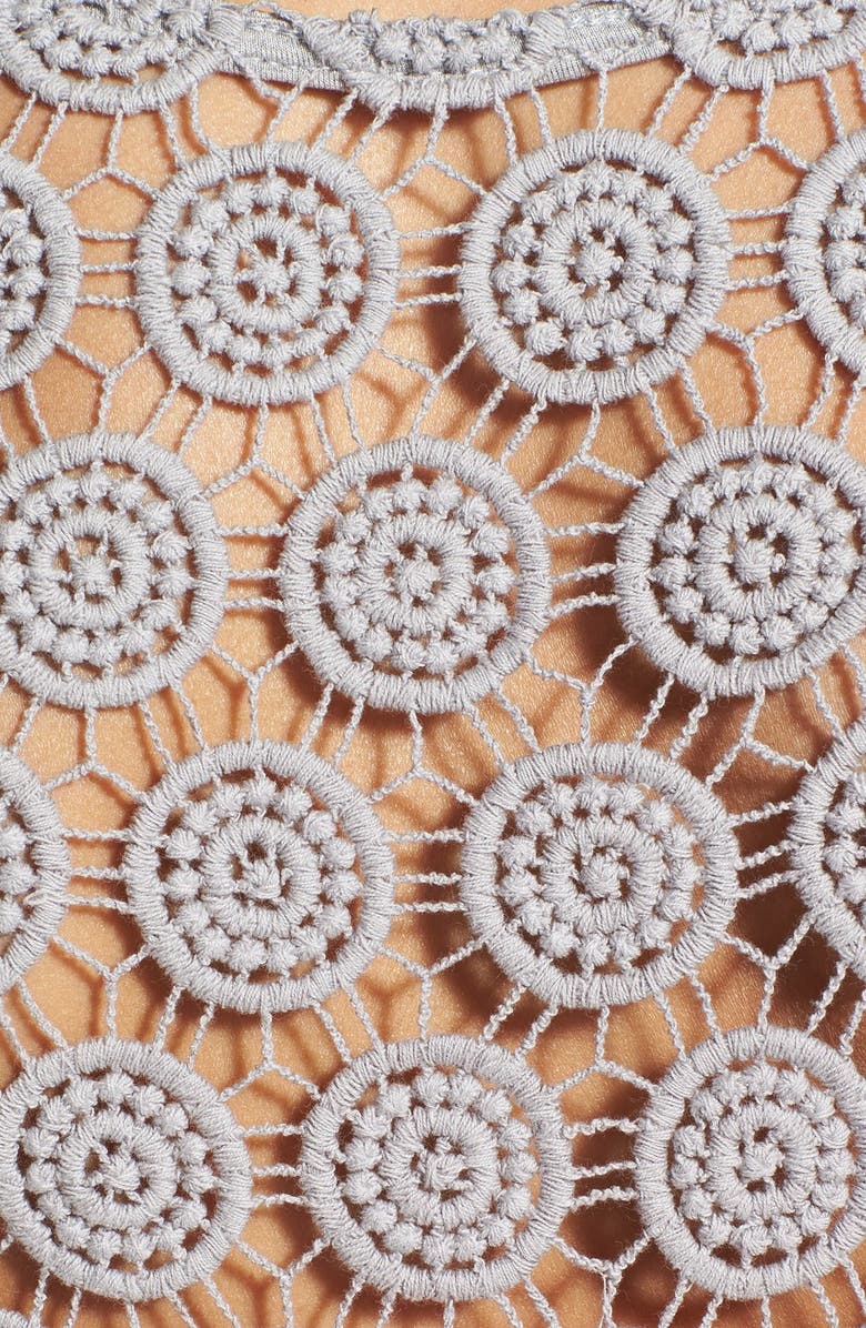 Painted Threads Crochet Inset Racerback Tank, Alternate, color, 