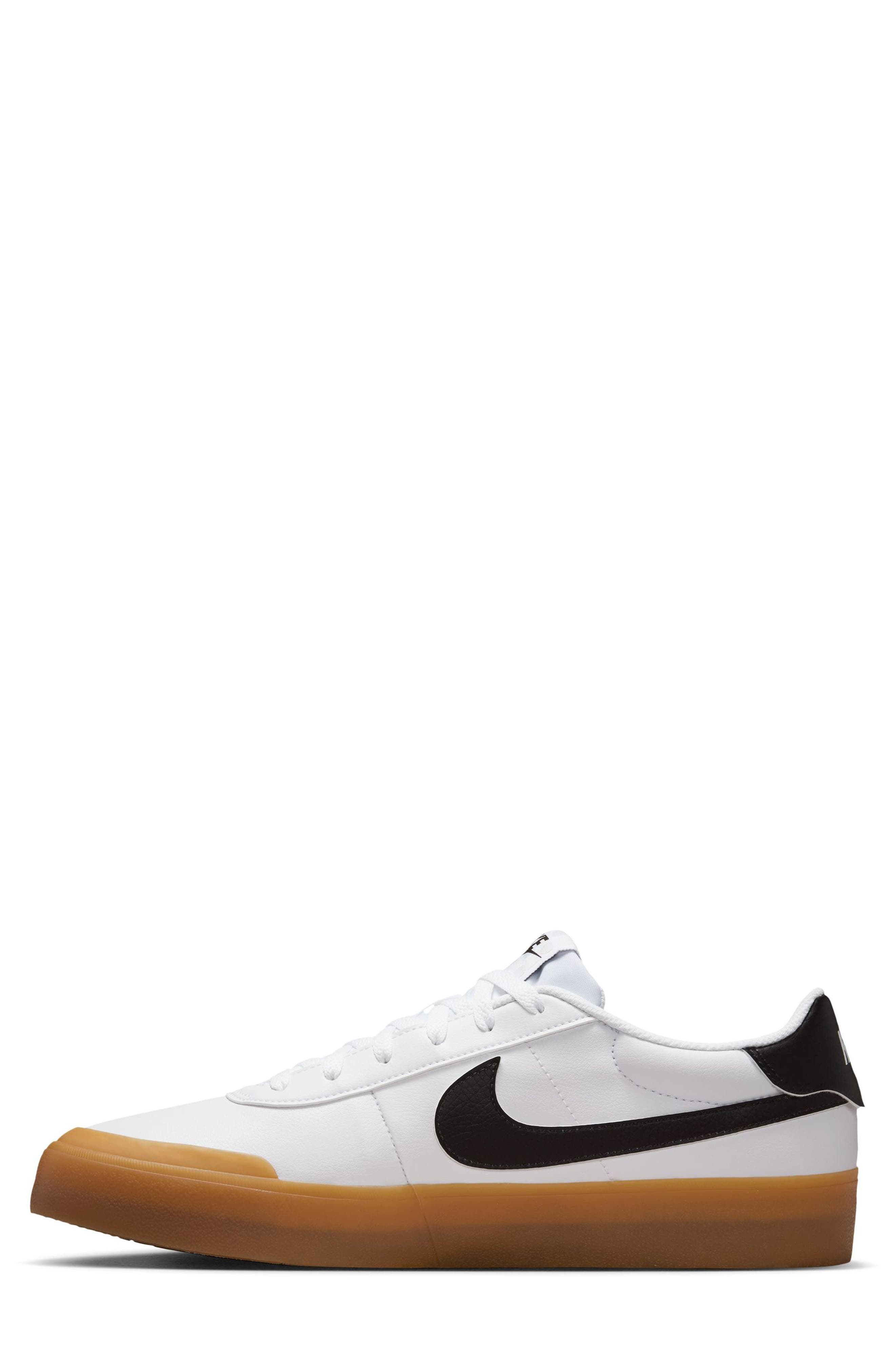 Nike Court Shot Low Top Sneaker, Alternate, color, White/ Gum Light Brown