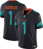 Nike Men's Nike Tua Tagovailoa Pitch Blue Miami Dolphins 2025 Rivalries Collection Limited Jersey