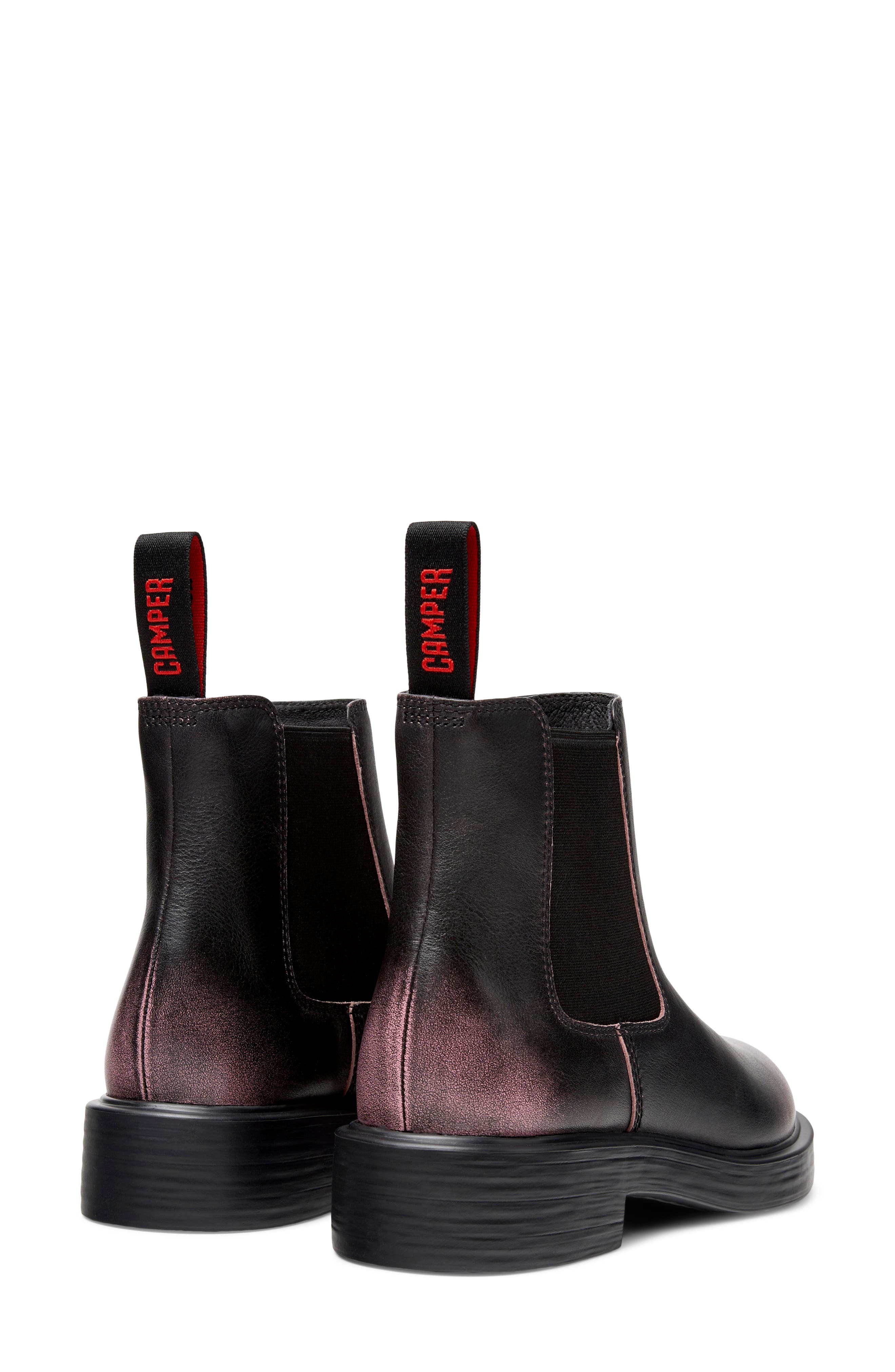 Camper Dean Chelsea Boot, Alternate, color, Black/Purple