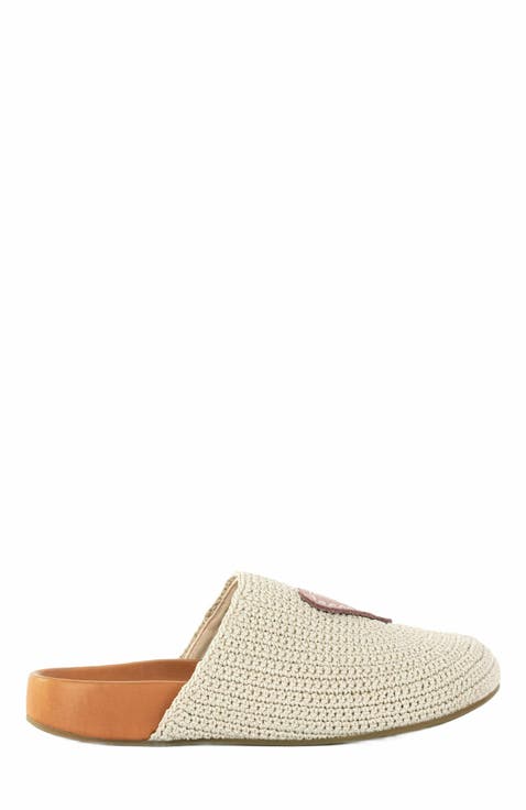 Bolinas Crochet Clog Shoe