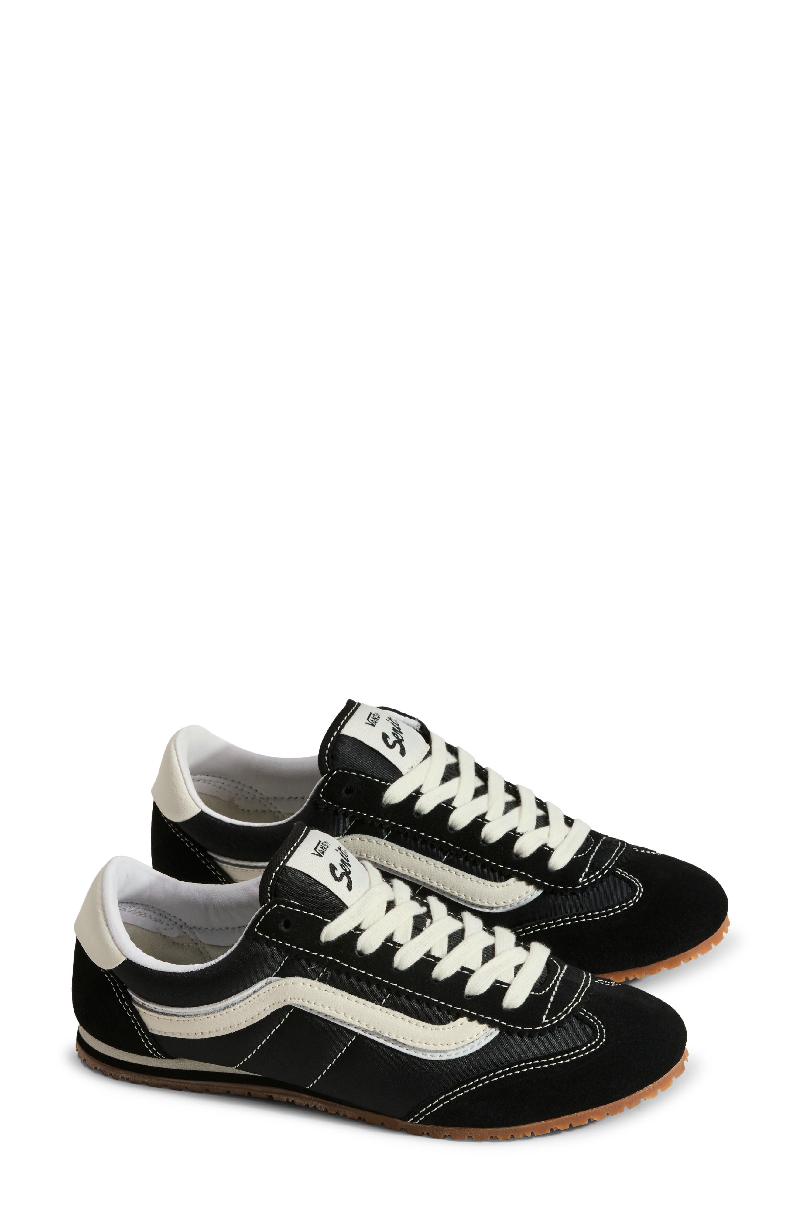 Vans Super Lowpro Sneaker, Main, color, Black
