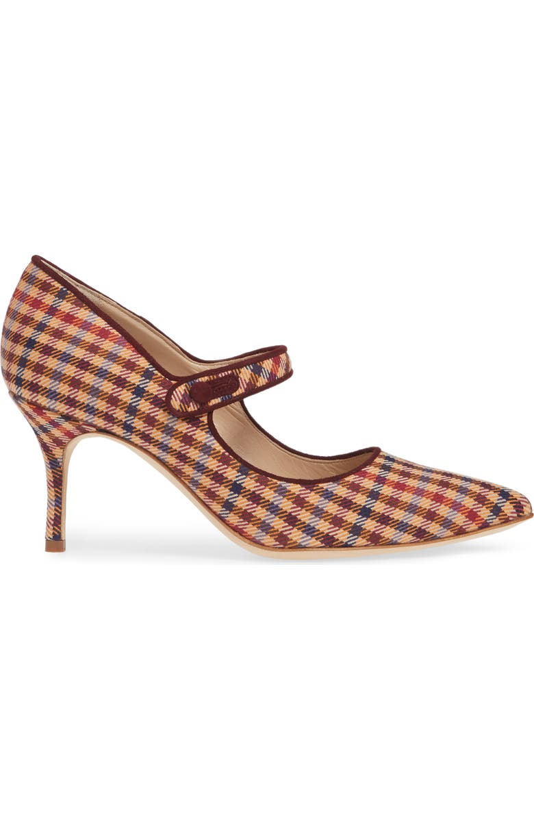 Manolo Blahnik Campari Mary Jane Pump, Alternate, color,