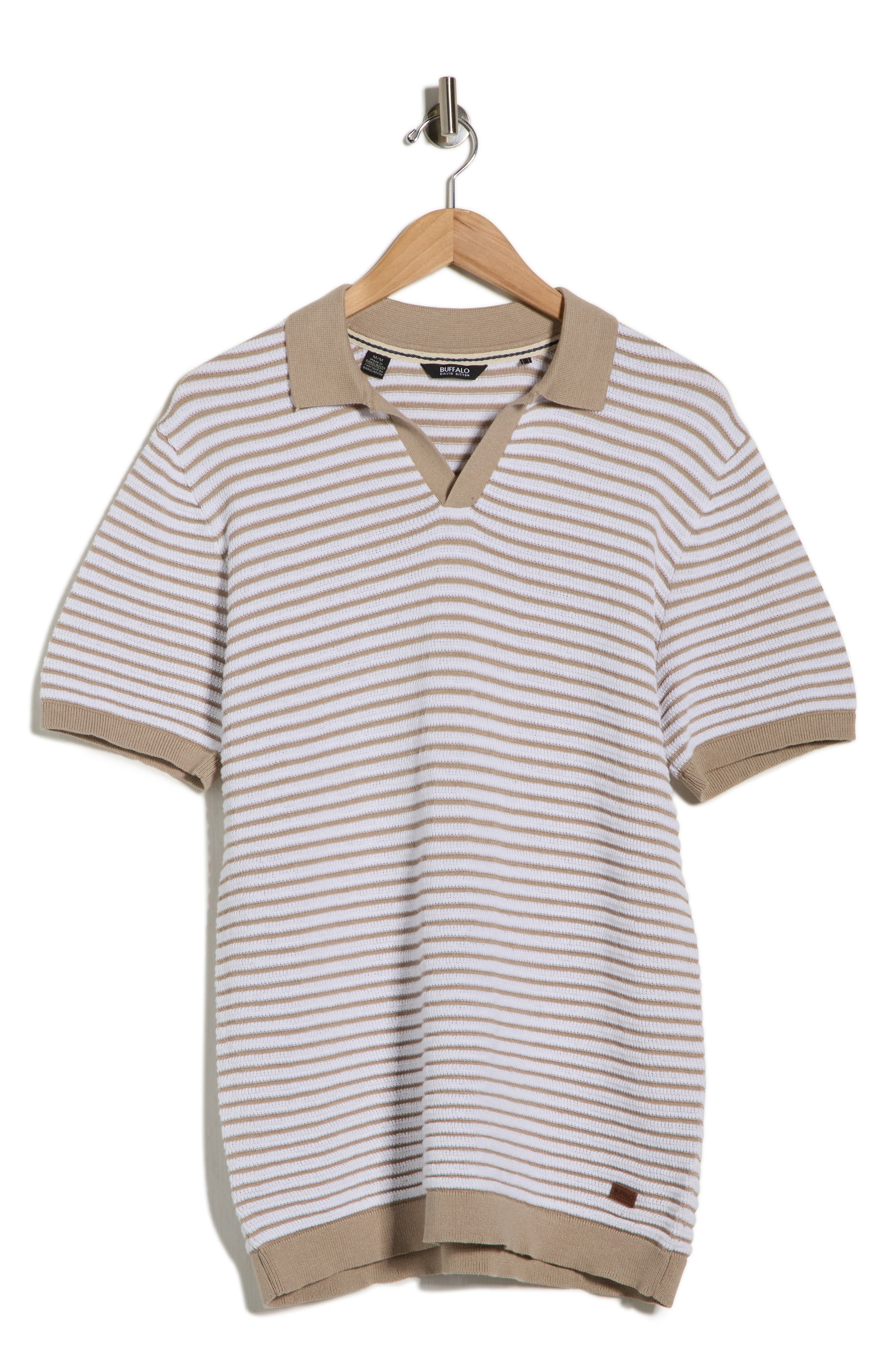 Buffalo Jeans Wicher Stripe Knit Polo