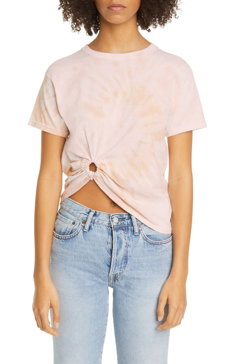 Collina Strada Ring Detail Tie Dye T-Shirt, Main, color, 