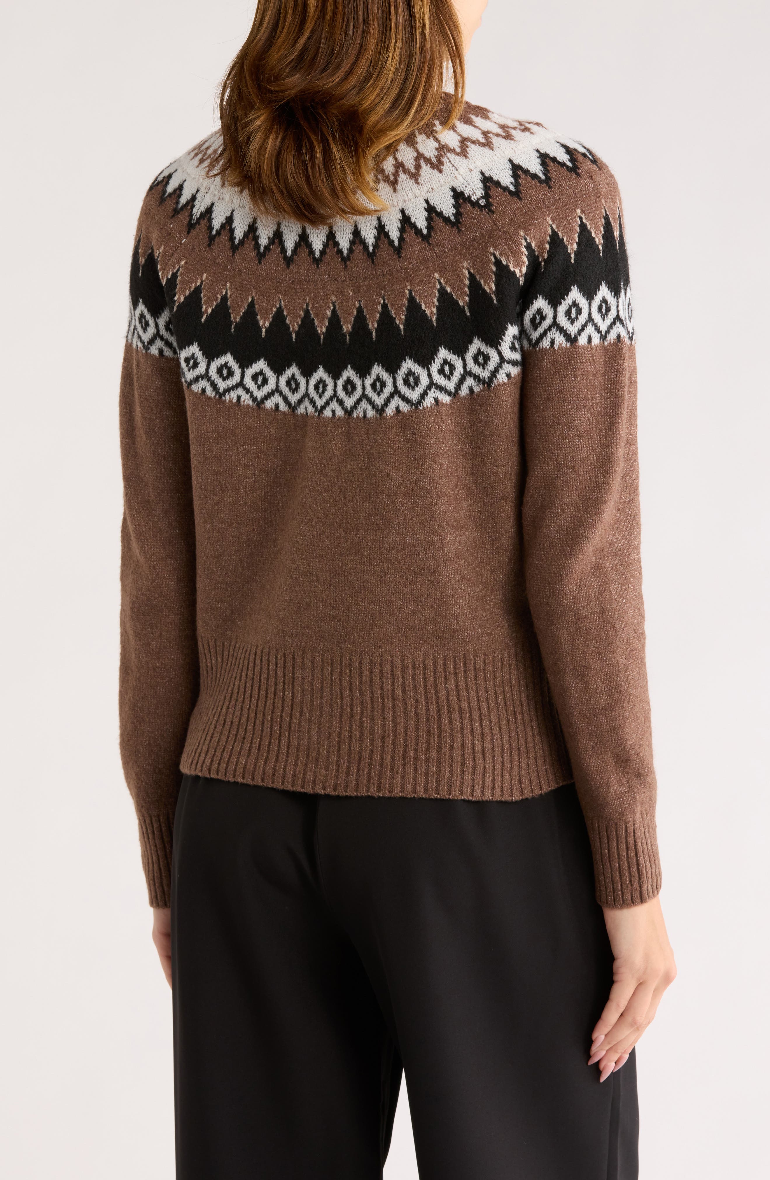 Wynne Fair Isle Cardigan - image 2