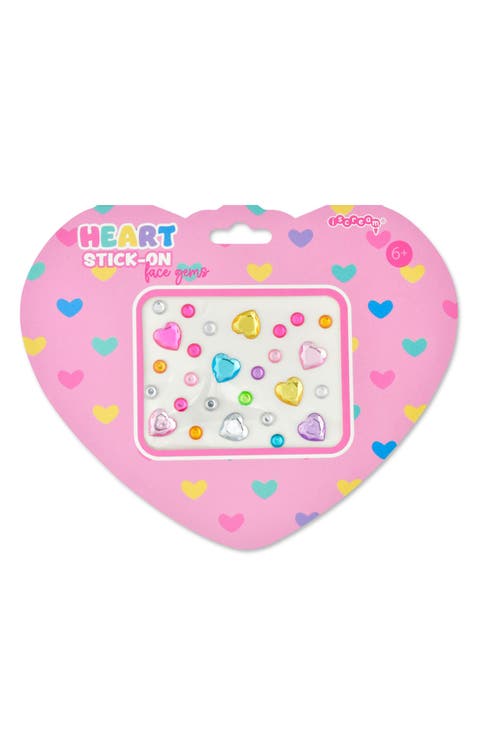 Kids' Heart Stick-On Gems