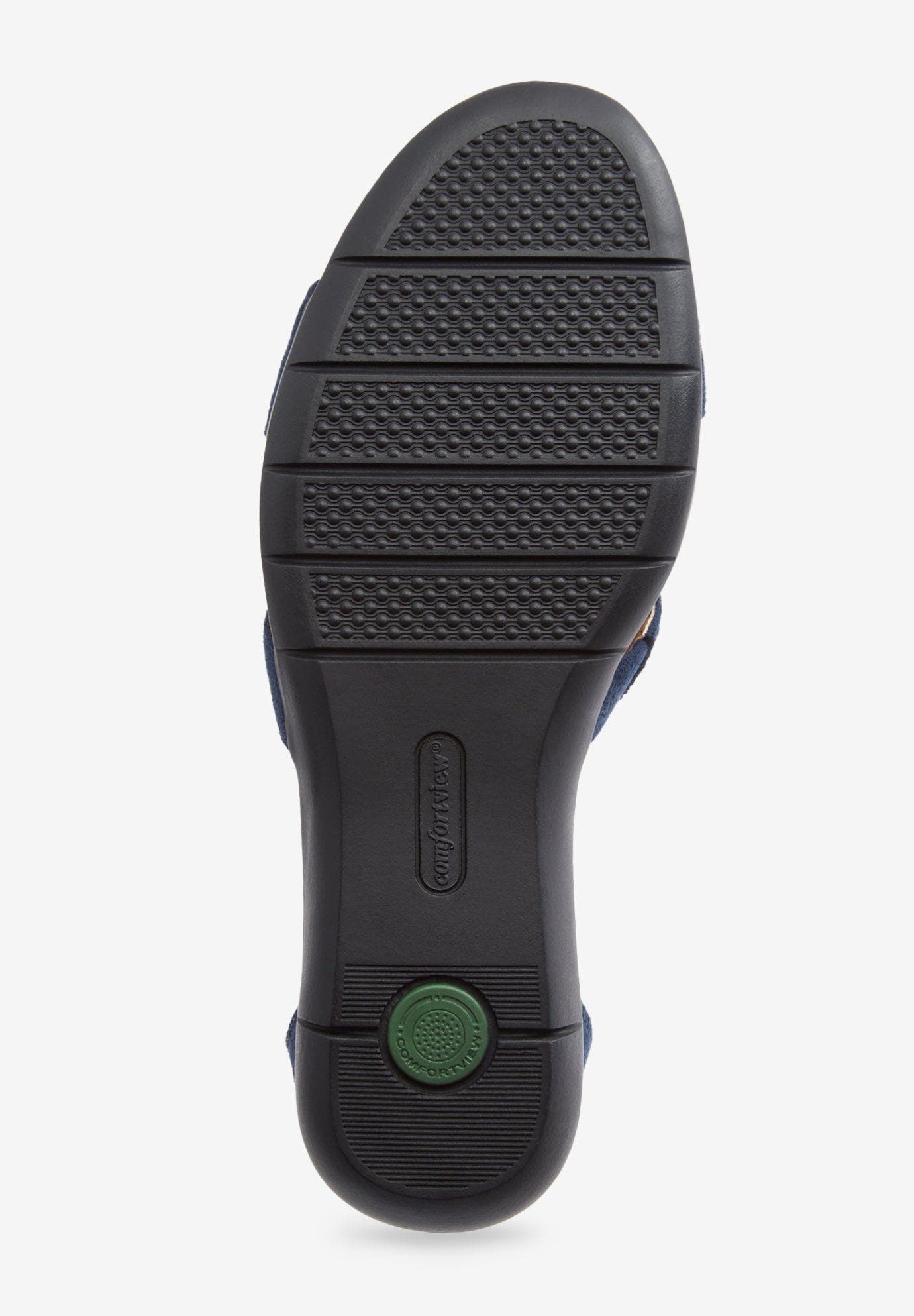 Comfortview The Carmella Sandal, Alternate, color, Navy