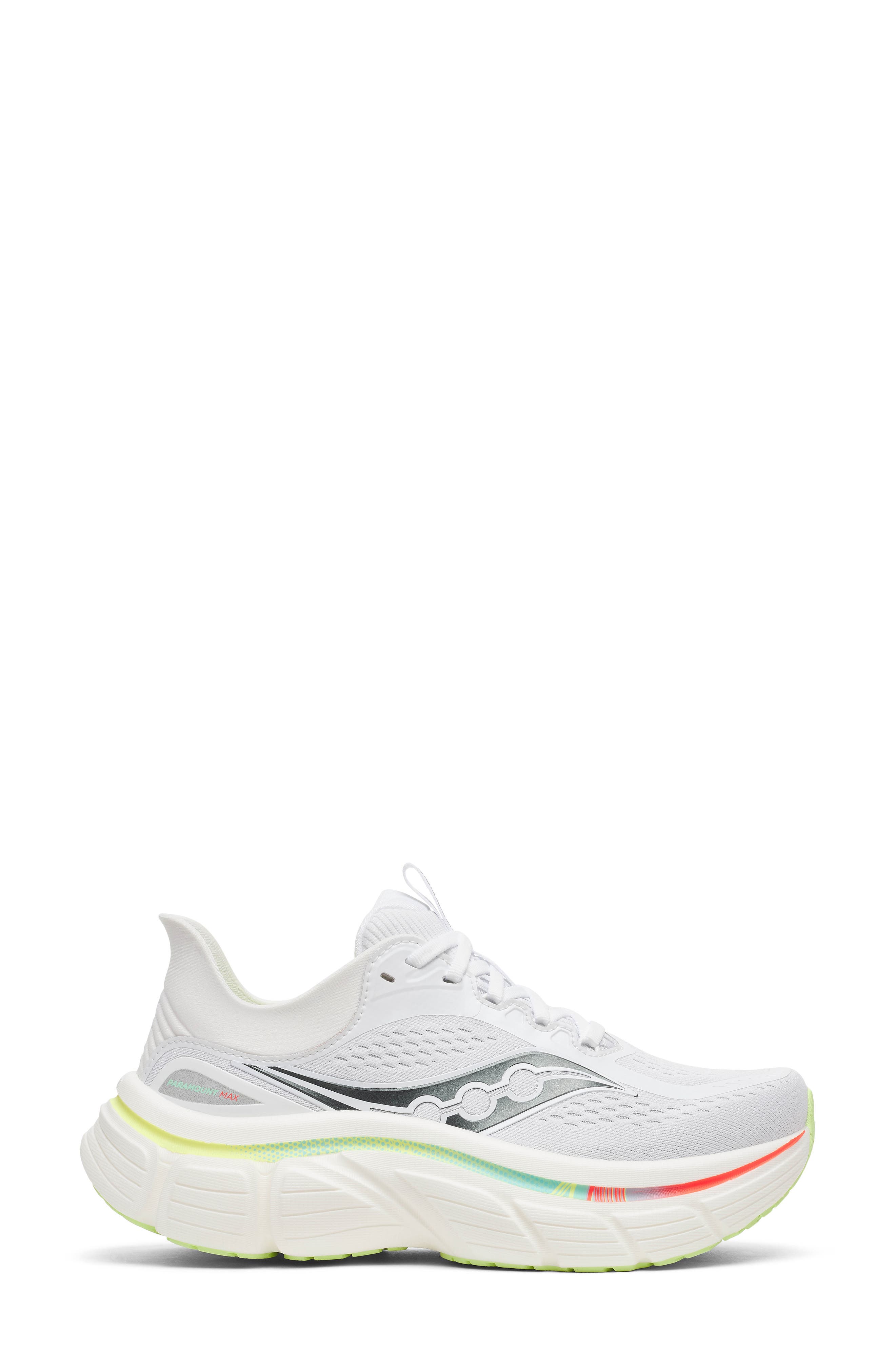Paramount Max Running Shoe, Alternate, color, WHITE/ MULTI