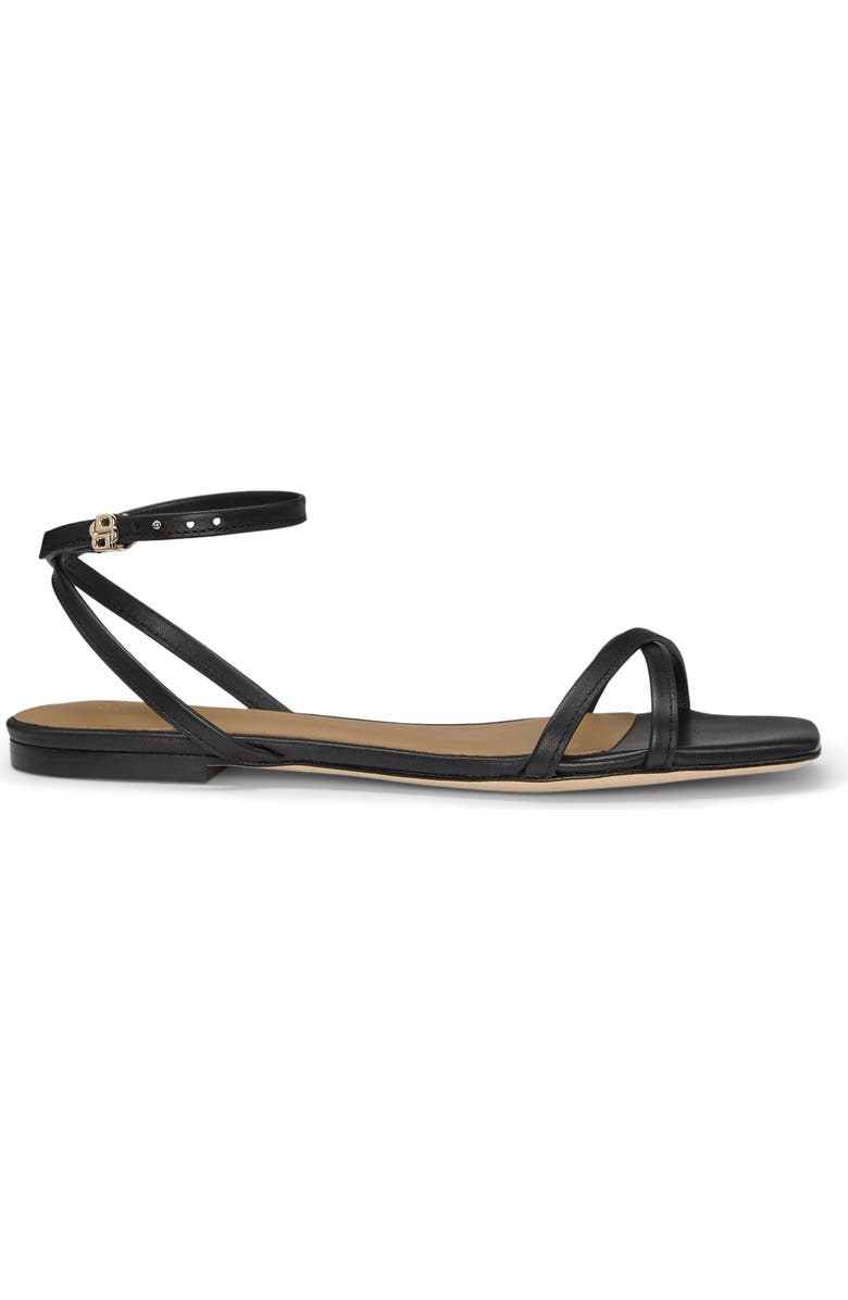 BOSS Charlize Ankle Strap Sandal, Main, color, Black
