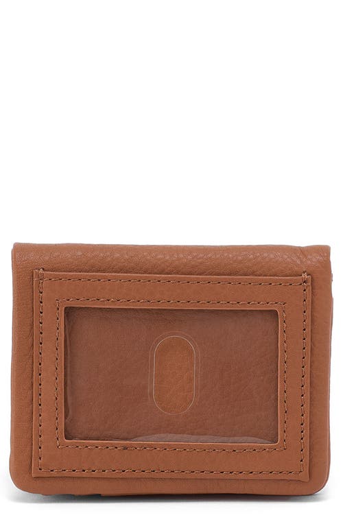 Hobo Lumen Mini Wallet In Warm Honey