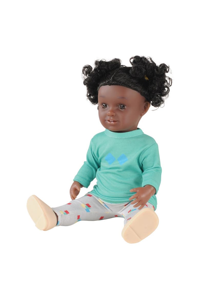 13" Multiethnic Doll - African American Girl, Alternate, color, Multicolored