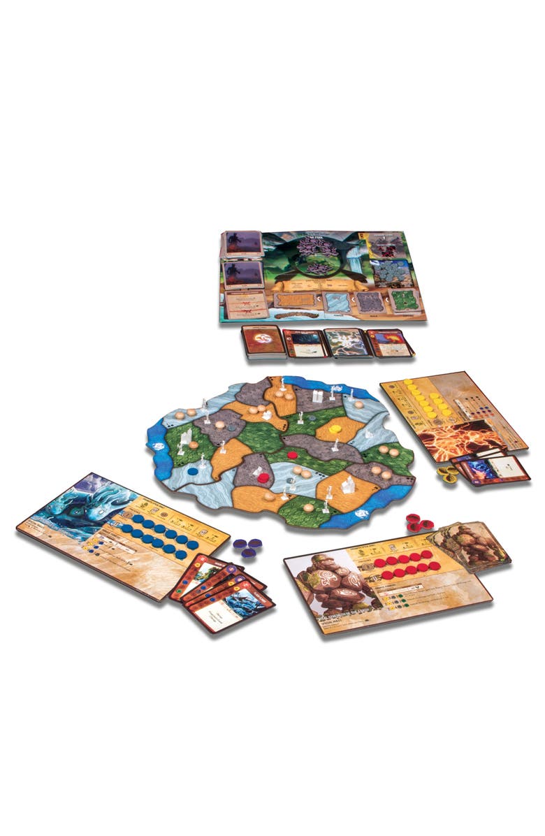 Greater Than Games Spirit Island Core Board Game, 1-4 Players, Alternate, color, Multicolored