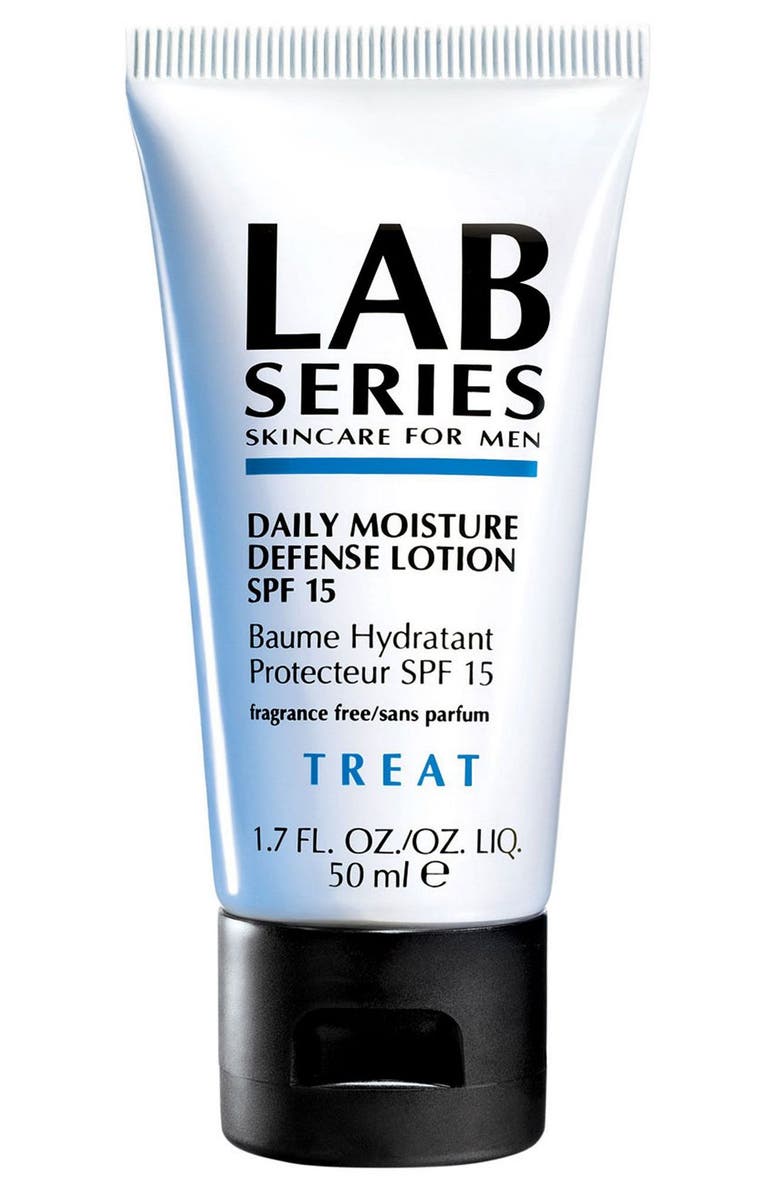 Lab Series Skincare for Men Daily Moisture Defense Lotion Broad Spectrum SPF 15, Alternate, color,