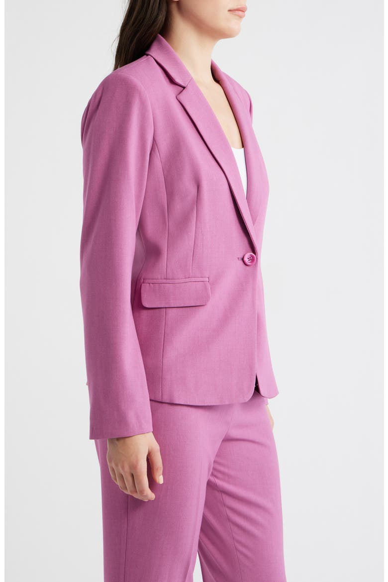One-Button Blazer, Alternate, color, ROSETTE