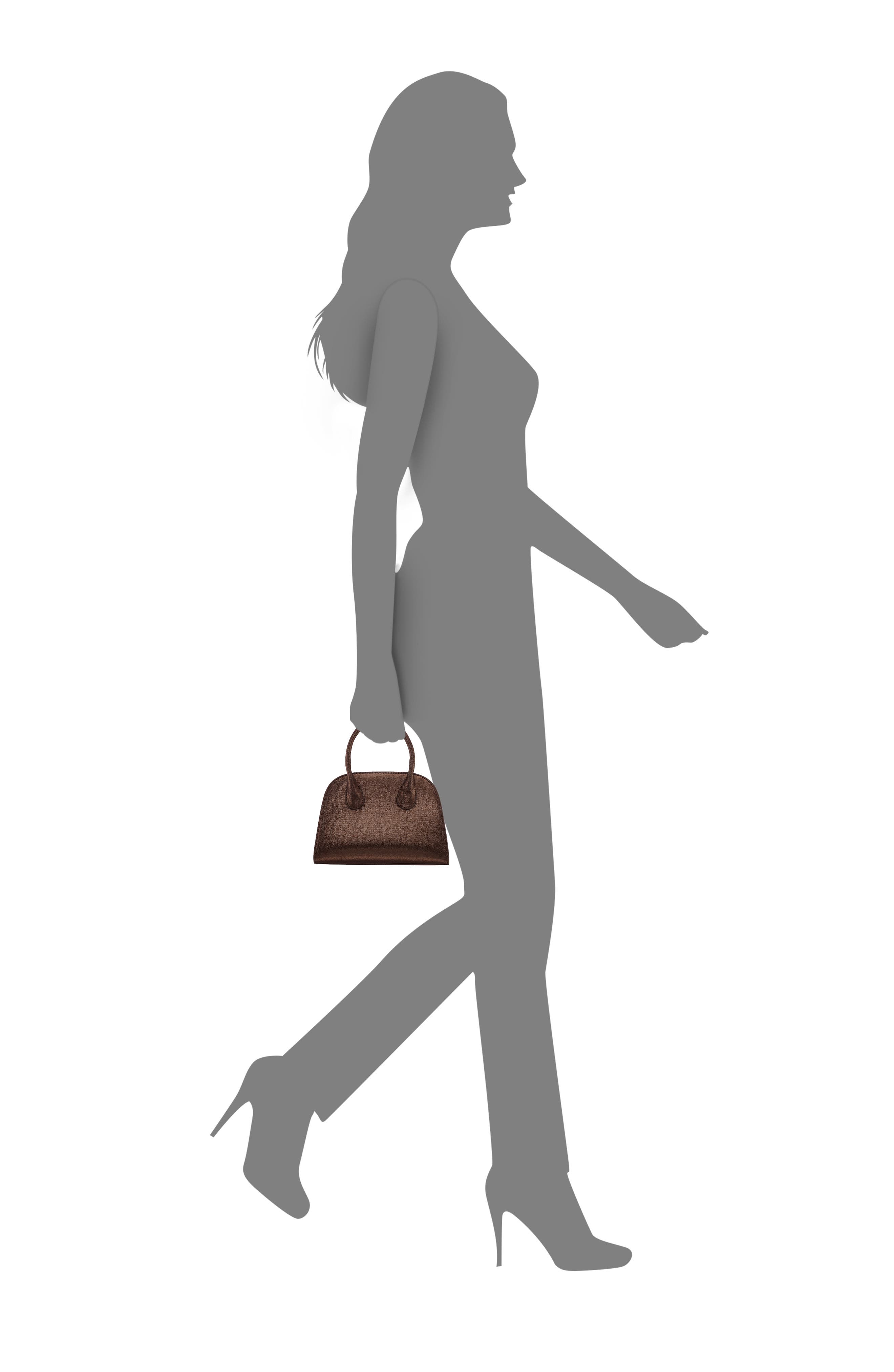 Ainsley Top Handle Bag, Alternate, color, BRONZE