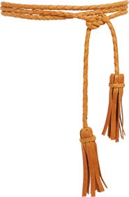 Ada Fringe Soga Leather Belt
