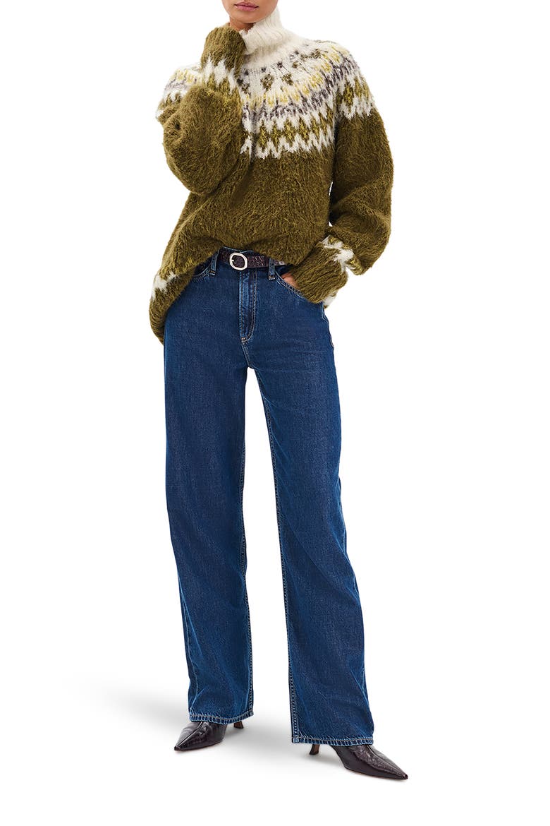 Featherweight Logan Wide Leg Jeans, Alternate, color, WELL
