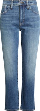 Madewell The Jules Slim Straight Leg Jeans