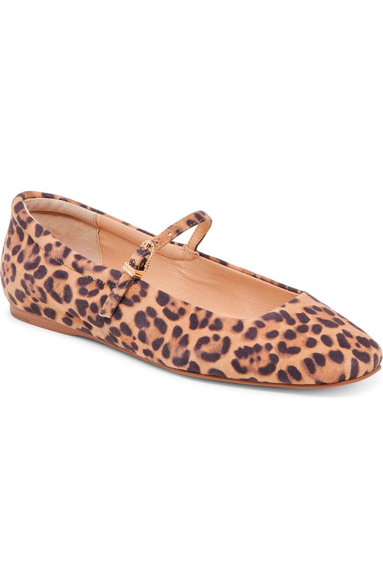 Dolce Vita Reyes Mary Jane, Main, color, Dark Leopard Suede