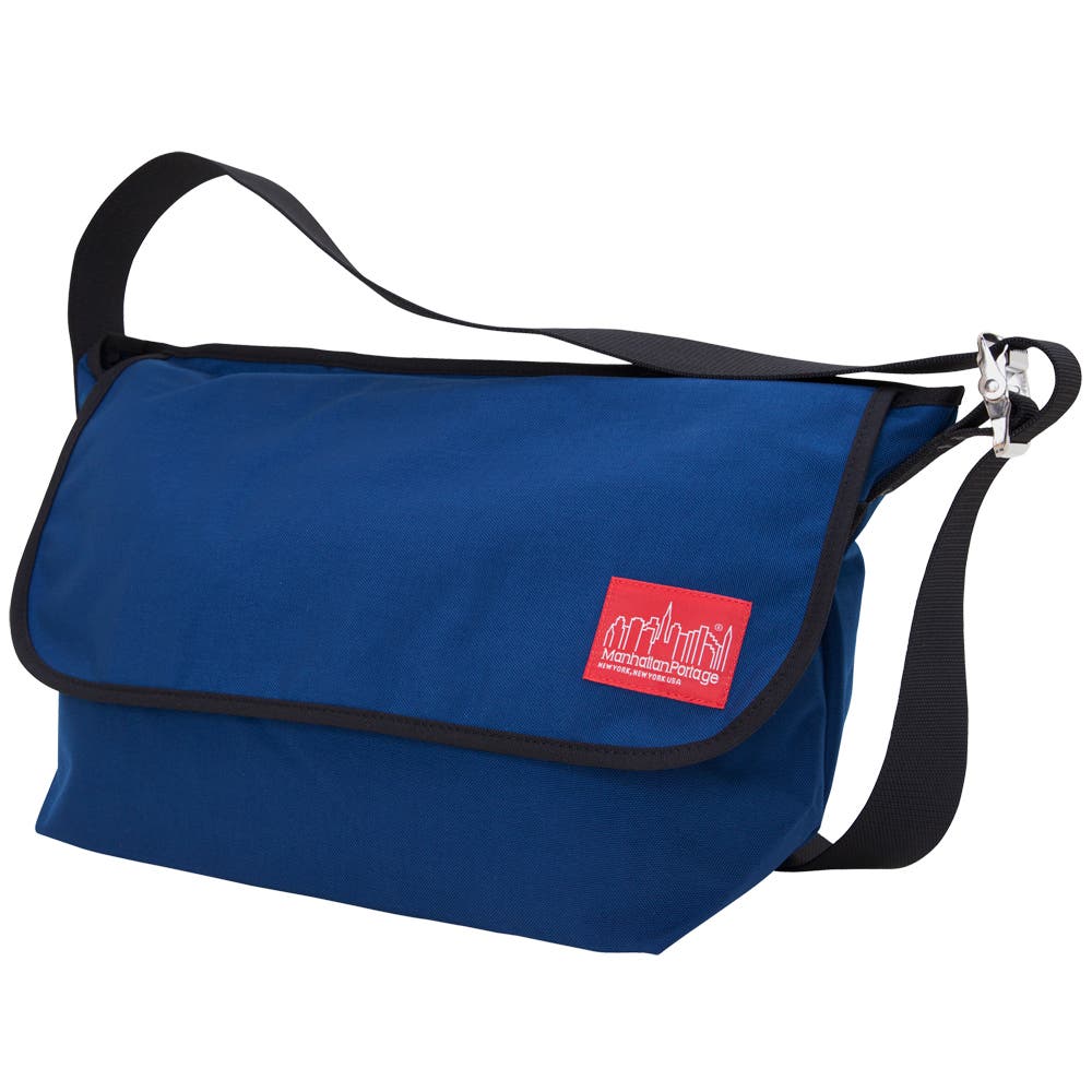 Vintage Messenger Bag, Main, color, Navy