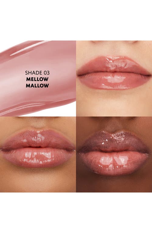 Saint Laurent Yves Loveshine Plumping Lip Oil Gloss With Hyaluronic Acid In 03 Mellow Mallow