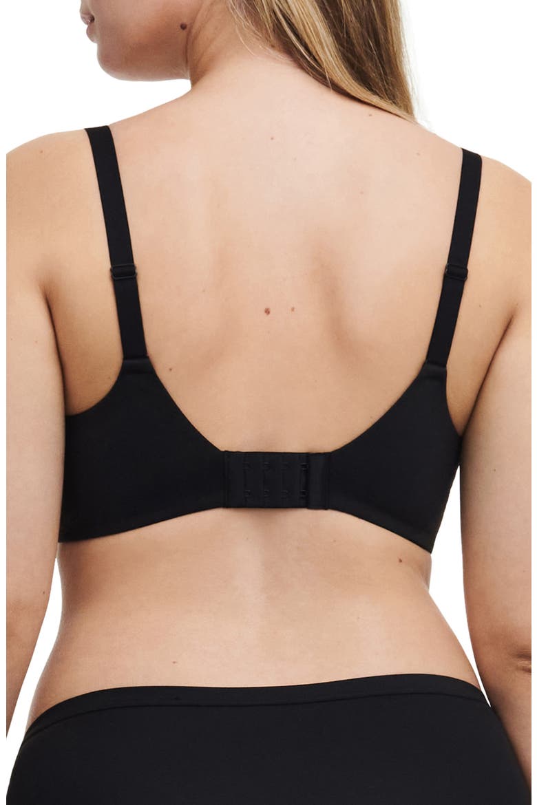 Ace Unlined Underwire Bra, Alternate, color, BLACK