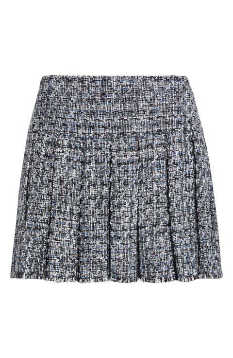 Emilie Pleated Miniskirt