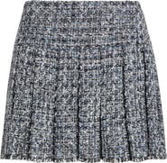 ALICE + OLIVIA Emilie Pleated Miniskirt